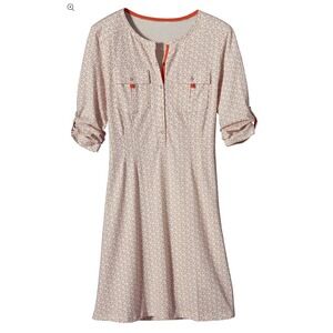 Patagonia‎ Women's Size Medium Kamala Henley Dress Geometric